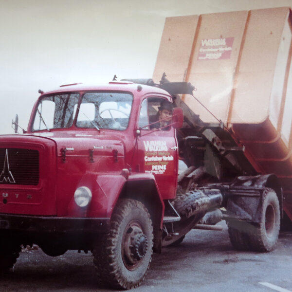Beginn Containerdienst in den 70ern (1) Walkling