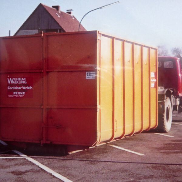 Beginn Containerdienst in den 70ern (2) Walkling